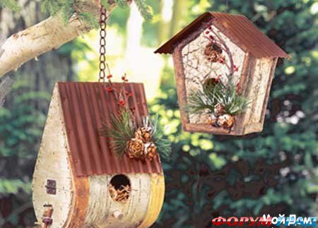 Скворечник на участке