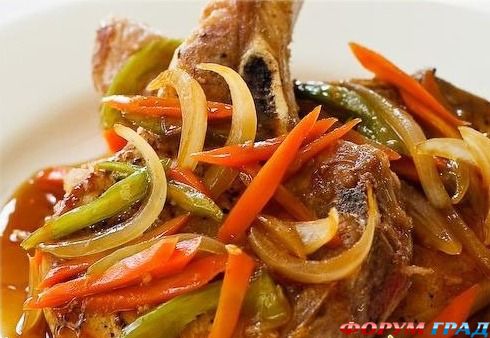 Свинина в пароварке