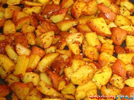 Блюда из жареного картофеля