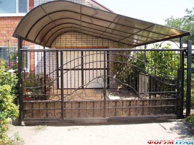 Навес для дачи