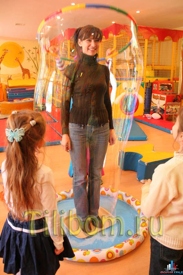 Агентство ТилиБом шоу мыльных пузырей