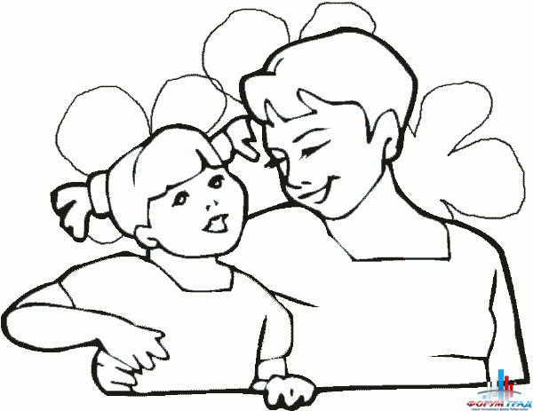 Раскраски к 8 марта