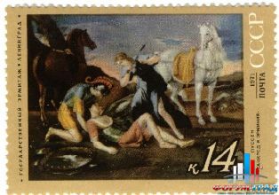 Почтовые марки искусство