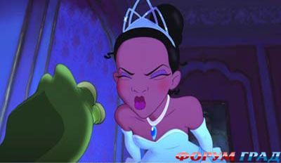 Кадры из мультфильма Принцесса и лягушка