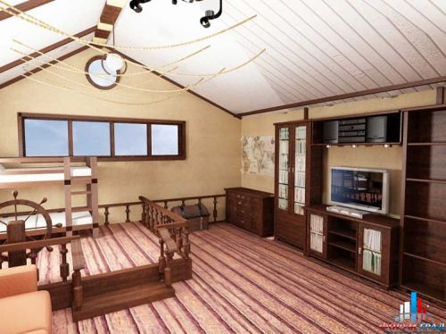 Комната маленького пирата