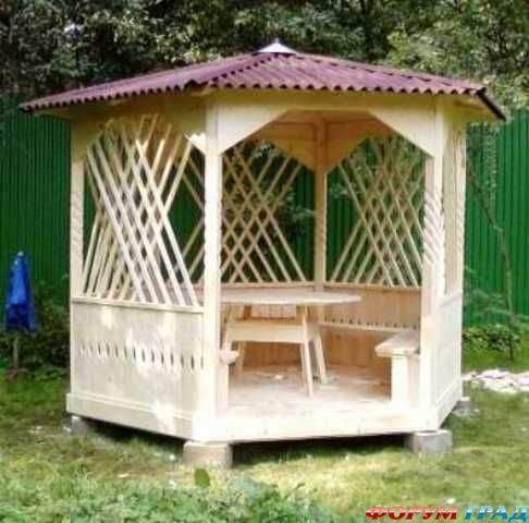 Беседка-конструктор