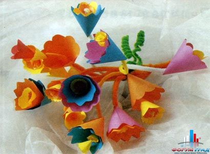 Бумажные цветы