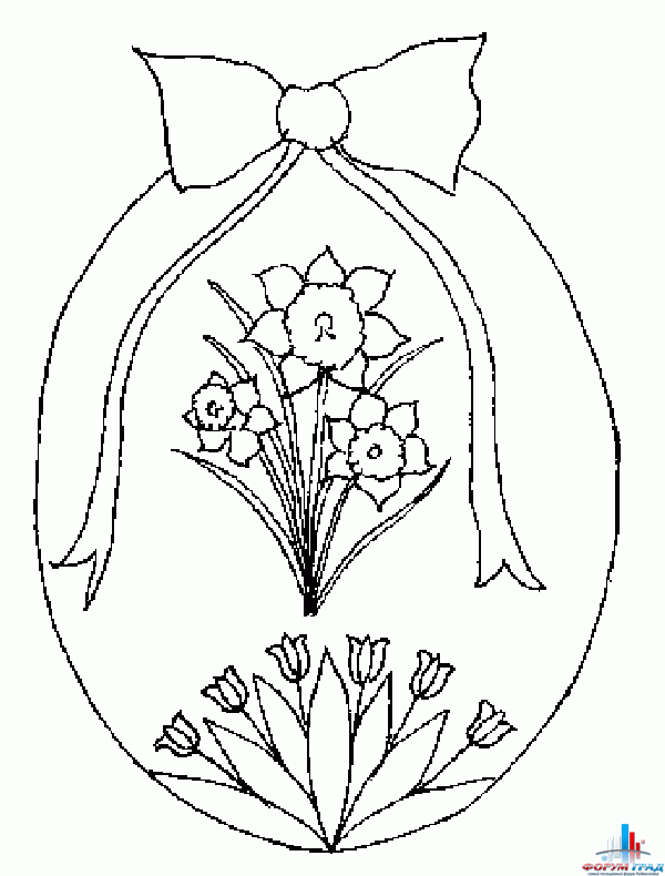 Раскраски пасха