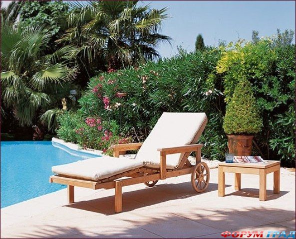 Кресла-шезлонги для дачи