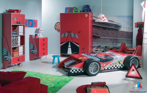 Детская комната в спортивном стиле