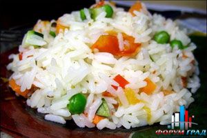 Рис с овощами