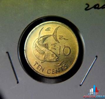 Монеты, посвященные водному миру