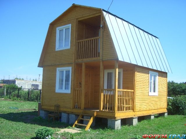 Дачные дома из бруса