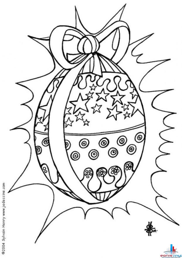 Раскраски пасха