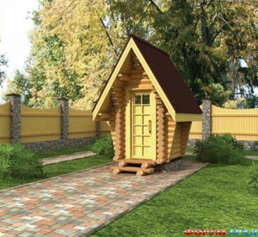 Туалет на даче