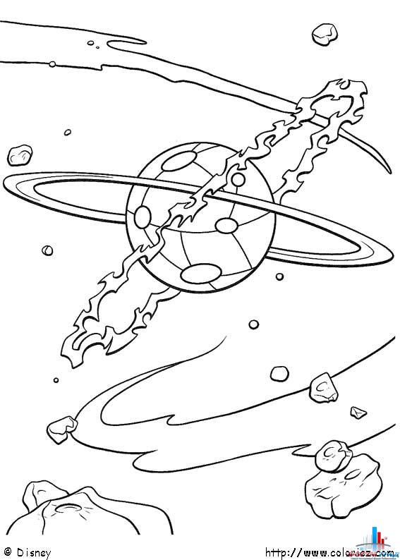 Раскраски космос и корабли