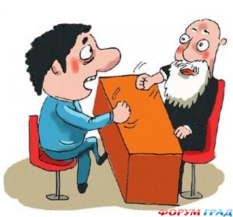 Студент на экзамене