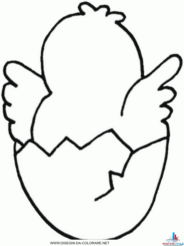 Пасхальные раскраски