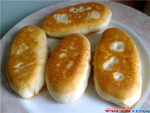 Пирожки с горохом