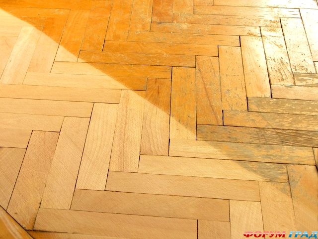 Ремонт паркета