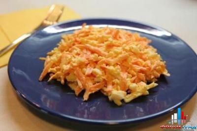 Салат из редьки и моркови