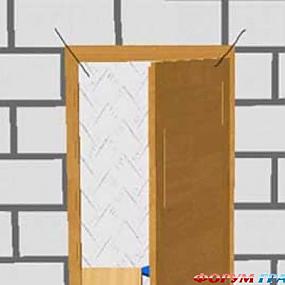 Установка дверей