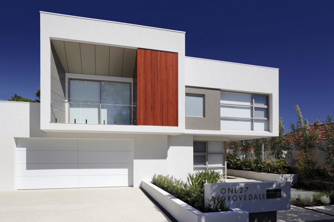 Дизайн виллы One27 Grovedale, Perth, Австралия
