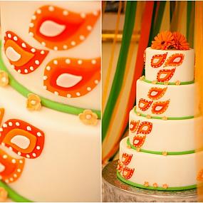 bright-orange-and-green-wedding-2