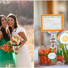 bright-orange-and-green-wedding-5