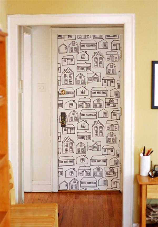 decorate-doors-with-wallpapers-1