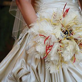 feather-as-decoration-for-the-bride-2