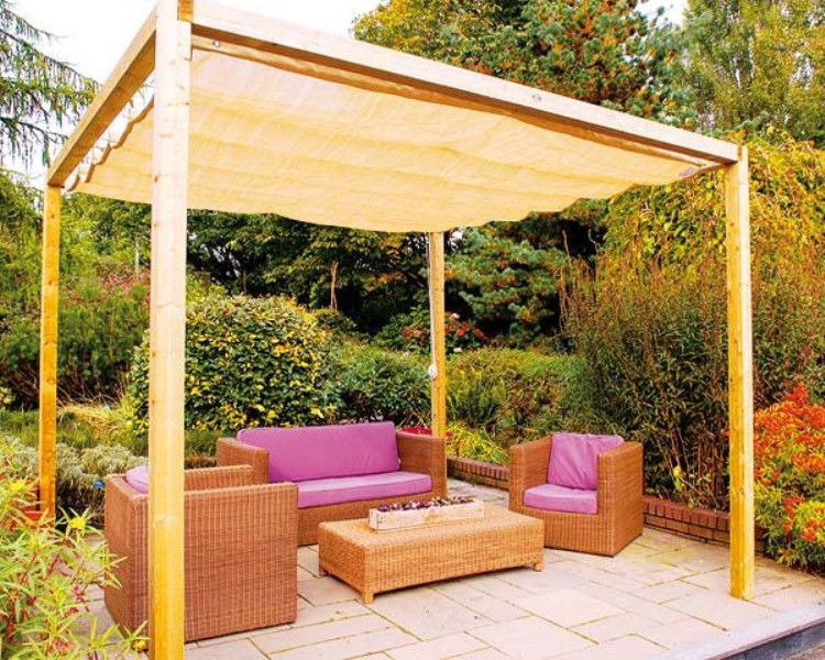 ideas-of-fabric-decor-in-garden-44