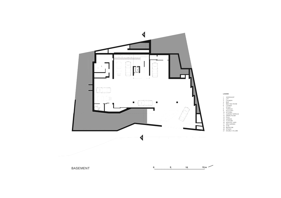 Роскошный трехуровневый дом Kloof 151, выполненный по дизайн-проекту компании SAOTA