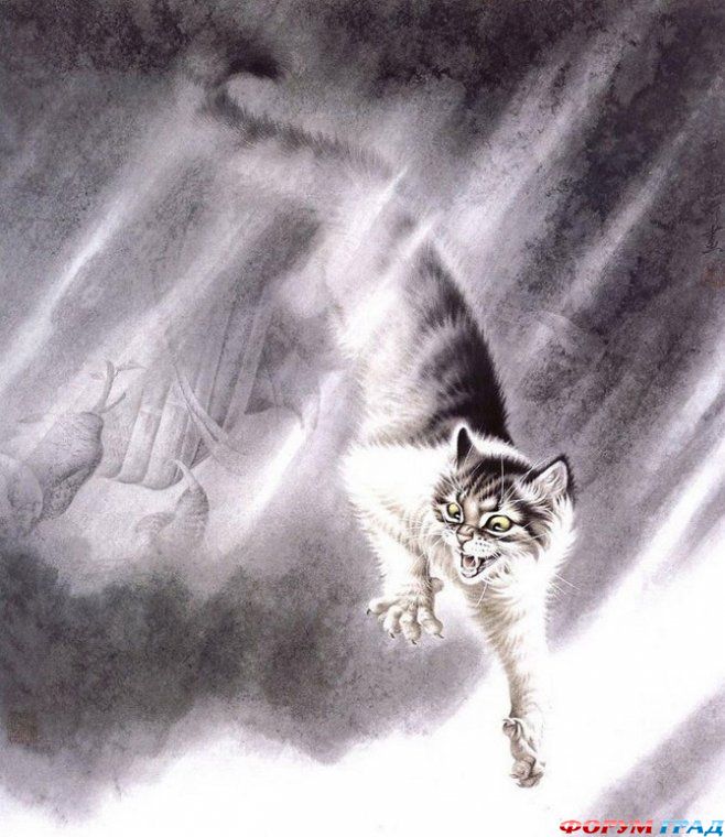 Кошки в гохуа