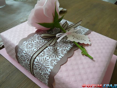 новогодняя упаковка подарков