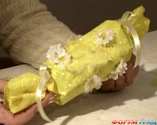 упаковка цилиндрической коробки