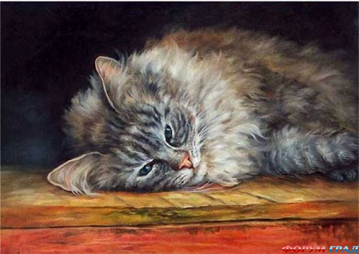 Кошки художника Gary Jenkins