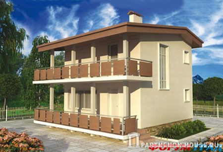 дом с мансардой