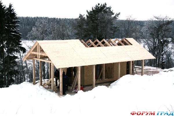 Проект дачного домика