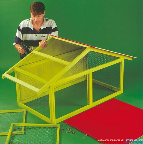 вольер для кролика