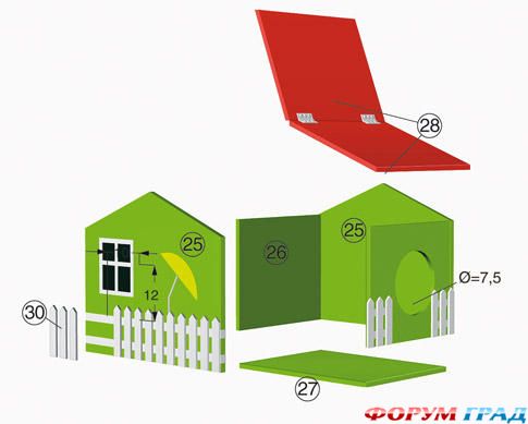 вольер для кролика