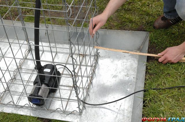 Садовый фонтан