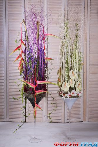 напольные композиции