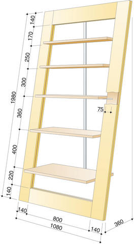 этажерка для дачи