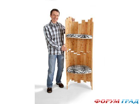 Садовый стал из досок