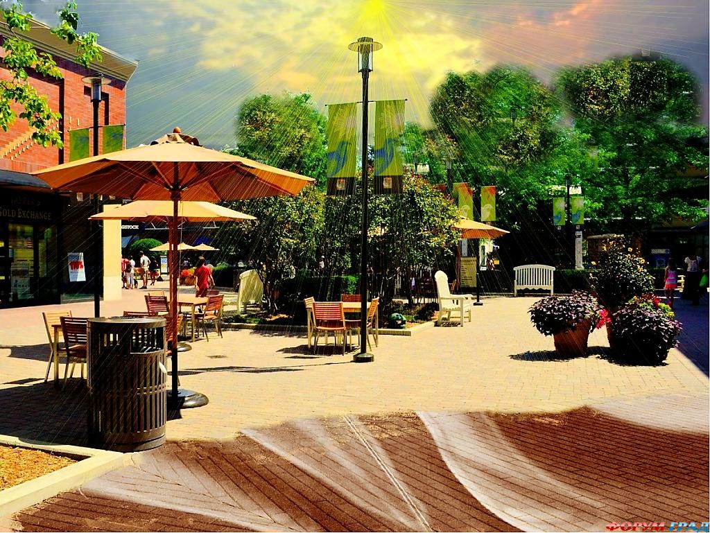 великолепные городские парки и сады