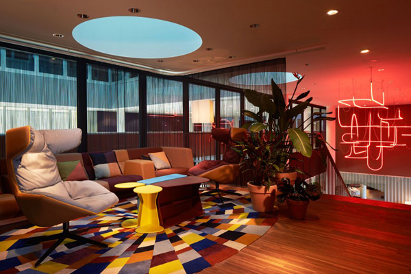 25 Hours Hotel in Zurich Charms With Brilliant Interiors