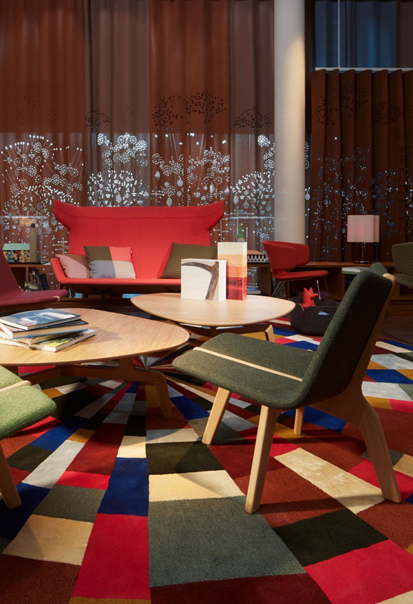 25 Hours Hotel in Zurich Charms With Brilliant Interiors