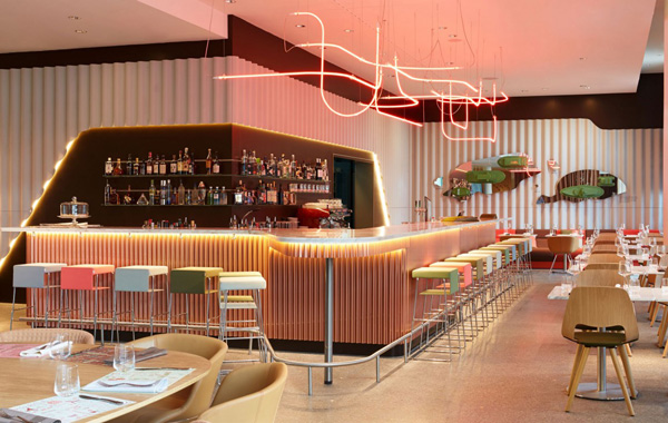 25 Hours Hotel in Zurich Charms With Brilliant Interiors