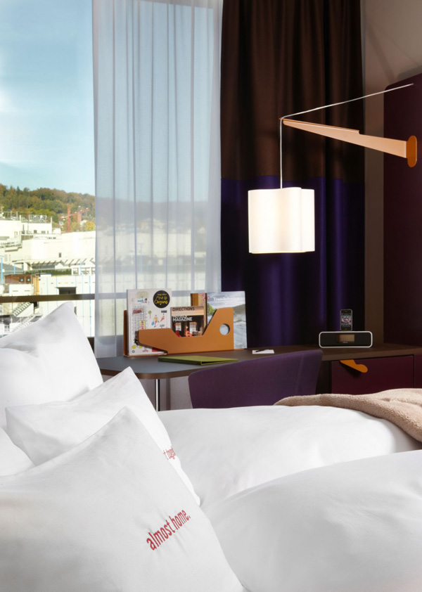 25 Hours Hotel in Zurich Charms With Brilliant Interiors